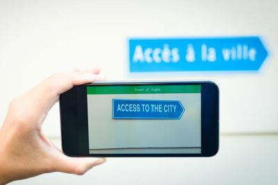 اپلیکیشن گوگل ترنسلیت تصاویر گرفته شده با دوربین را ترجمه می‌کند